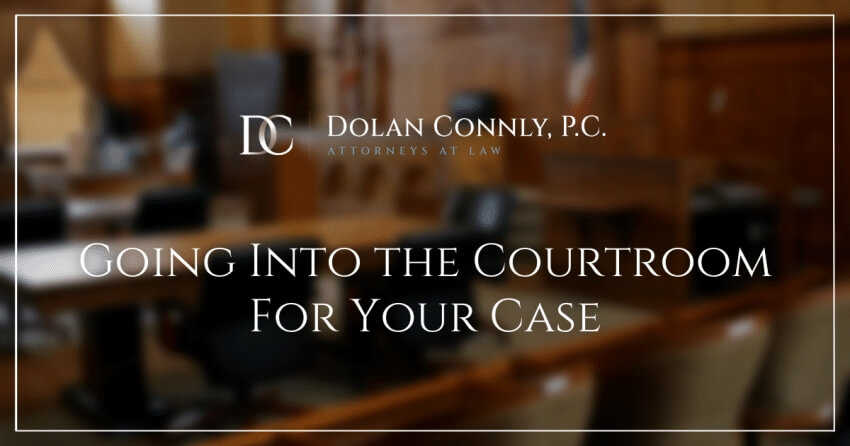 going to the court room